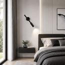 Настінний світильник чорний H-30 cm GU10 MR11 Black Slim tube lamp 230318-100001490