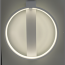 Настінний світильник круглий білий D-30 cm Led 20W White Wall Circle 250919-100006187