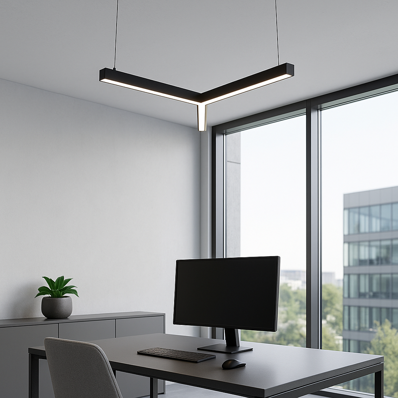 Підвісний світильник чорний Led Black Geometry 251078-100006191