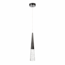 Підвісний світильник срібний з бульбашками L-36 cm Led 3.6W 4000K Chrome Bubbles Drop 251218-100006980