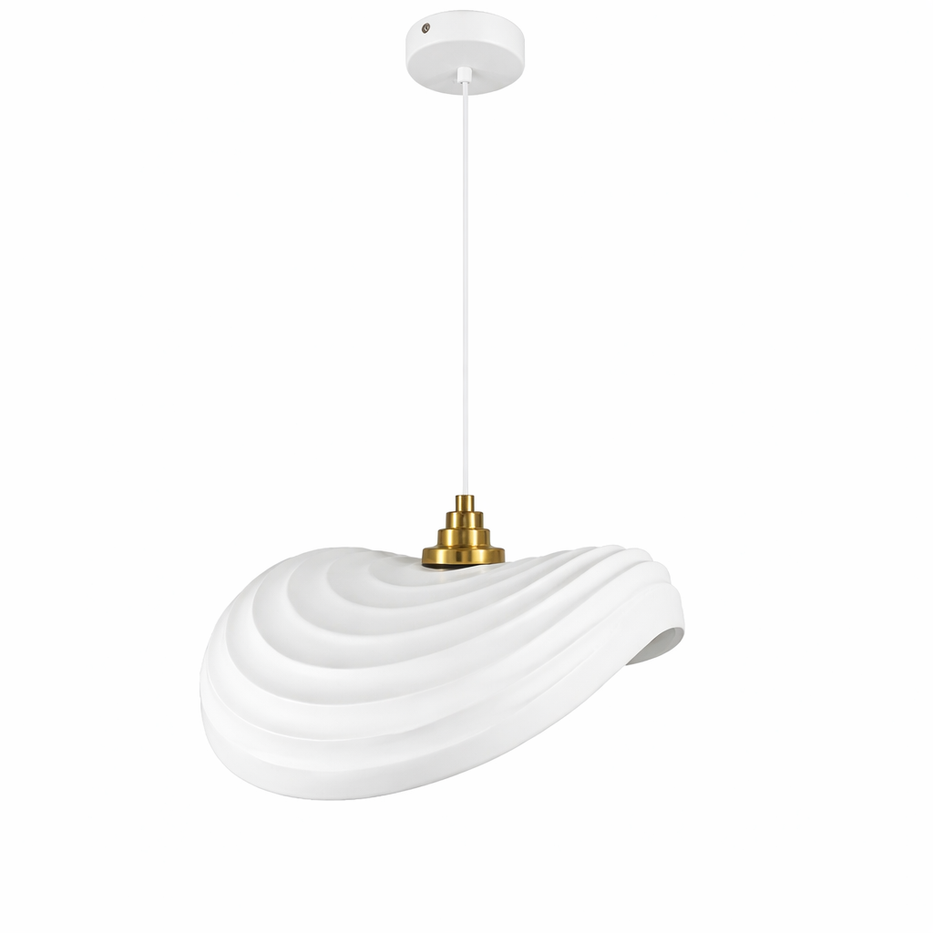 Підвісний світильник білий W-42x32 cm E27 White Wabi sabi 251218-100006984