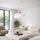 Підвісний світильник білий W-42x32 cm E27 White Wabi sabi 251218-100006984