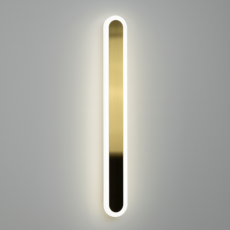 Настінний світильник видовжений золотий L-60 cm Led 16W 4000K Gold Line 250718-100005674