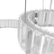 Підвісний світильник Brass ring luxury 30-50-70 Led 103W 3000K-6000K Silver 250935-100006189