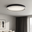 Стельова люстра чорна H-7.2 cm D-60 cm Led 70W Black Luxury 250940-100006190
