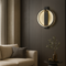 Настінний світильник круглий чорний D-30 cm Led 20W Black Wall Circle 250719-100005691