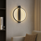 Настінний світильник круглий чорний D-30 cm Led 20W Black Wall Circle 250719-100005691
