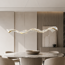 Видовжена люстра золота L-120 cm Led 150W 3000K-6000K Gold Aurora 260688-100008268