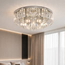 Люстри срібні D-40 cm / D-60 cm H-23,5 cm E14 Chrome Crystal 260748-100008495
