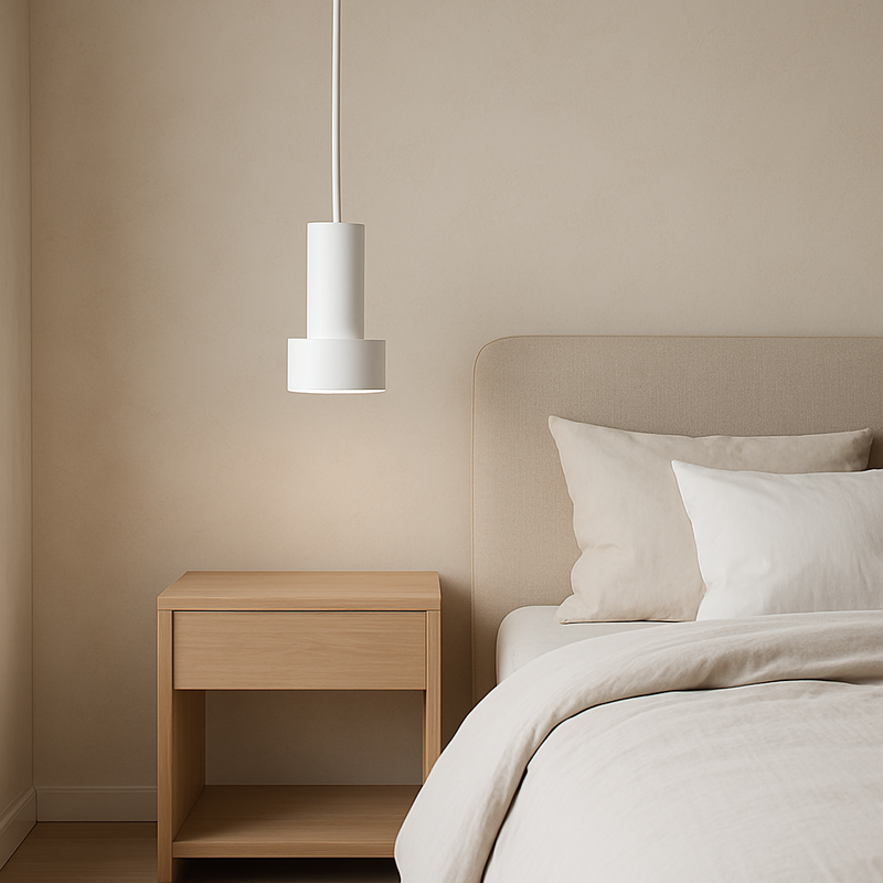 Підвісний світильник білий Led H-14 cm D-8 cm White Thing 250741-100005699