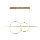 Підвісна люстра золота L-110 cm Led 34W 3000K Gold Luna 251040-100006220