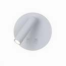 Настінний світильник білий D-14.5 cm Led 8W 4000K White Circle 251036-100006481