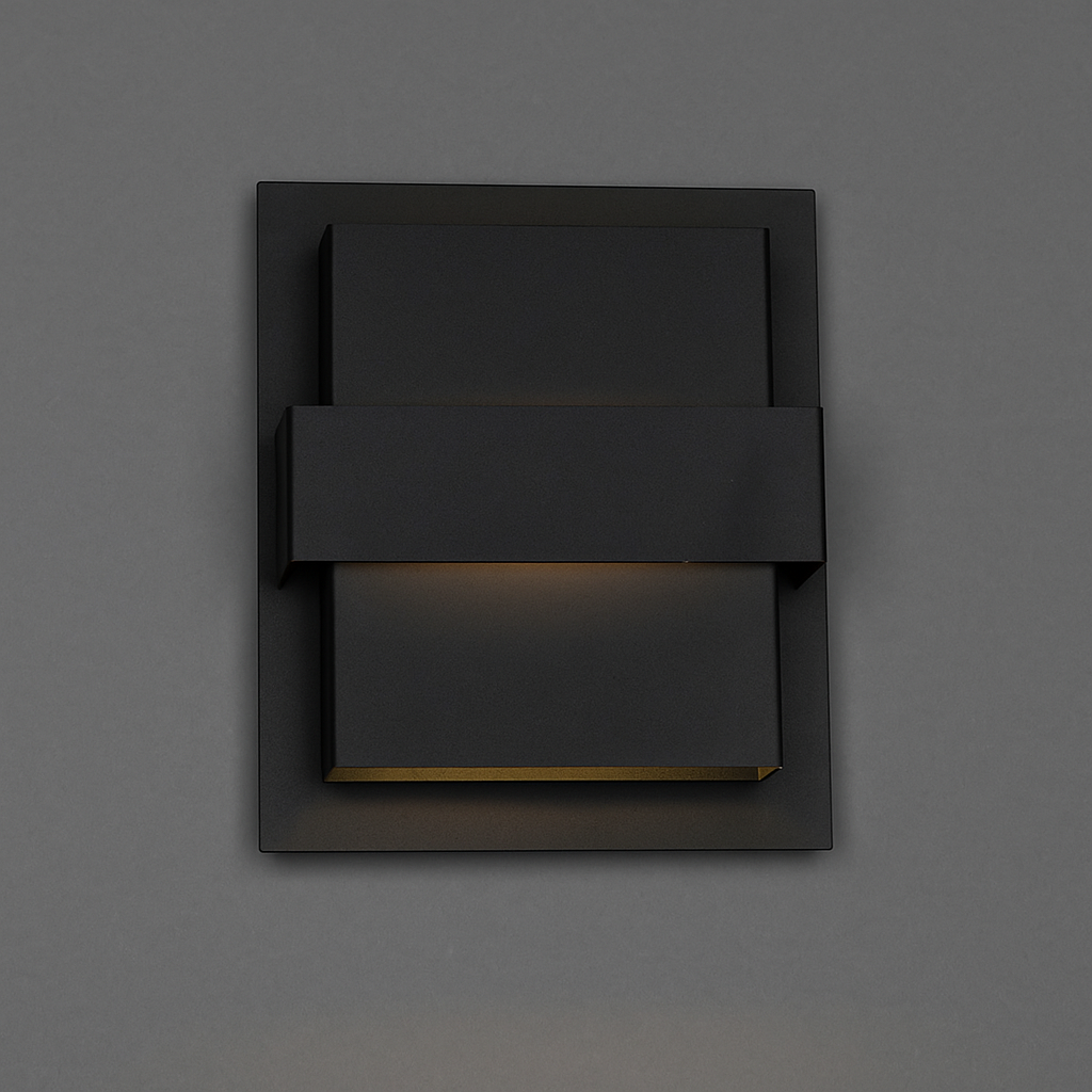 Вуличний світильник чорний IP54 H-24.4 cm Led 7W Black 251036-100006257