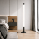 Торшер чорний H-213 cm Led 23W 6000K Black+White Line 260944-100008776