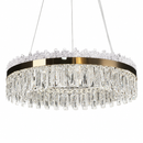 Підвісні люстри золоті D-60 cm / D-80 cm Led Gold Crystal 260817-100008511