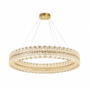 Підвісні люстри золоті D-60 cm / D-80 cm Led Gold Braid 260817-100008517