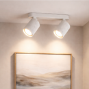 Точкові світильники білі H-13.5 cm D-5.5 cm GX53 White Gofre 260260-100007366