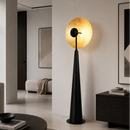 Торшер чорний з травентина H-160 cm Black Jenifer 260758-100008333