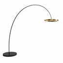 Торшери чорні D-40 cm / D-60 cm Led Black+Gold Jenifer 260758-100008334