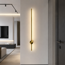 Настінні світильники золоті L-60 cm / L-80 cm Led Gold Pipe Line 260688-100008173