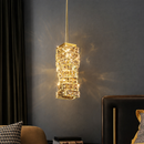 Підвісний світильник золотий Led 13W 3000K-6000K Gold Crystal Shine Diamond 260235-100007384