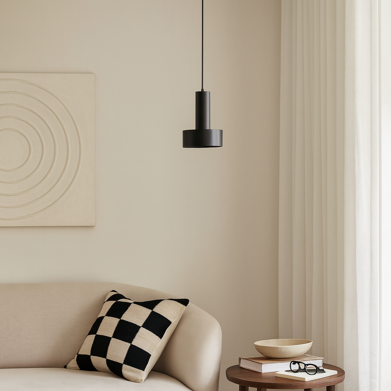 Підвісні світильники Loran Buto Lamp H-2 м D-15 см Gold + Black / Black / White 230928-100002495