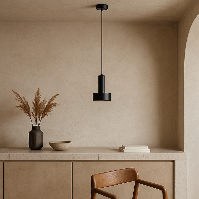 Підвісні світильники Loran Buto Lamp H-2 м D-15 см Gold + Black / Black / White 230928-100002495