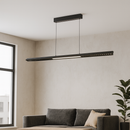 Підвісна люстра чорна L-120 cm Led 24W 4000K Black Triangle 250918-100002075