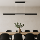 Підвісна люстра чорна L-120 cm Led 24W 4000K Black Triangle 250918-100002075