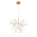 Підвісні люстри золоті з лепестками W-72 cm / W-98 cm Led 4000K Gold Petals 251180-100006489