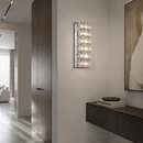 Настінний світильник срібний H-55 cm Led 15W Chrome Crystal 260817-100008533