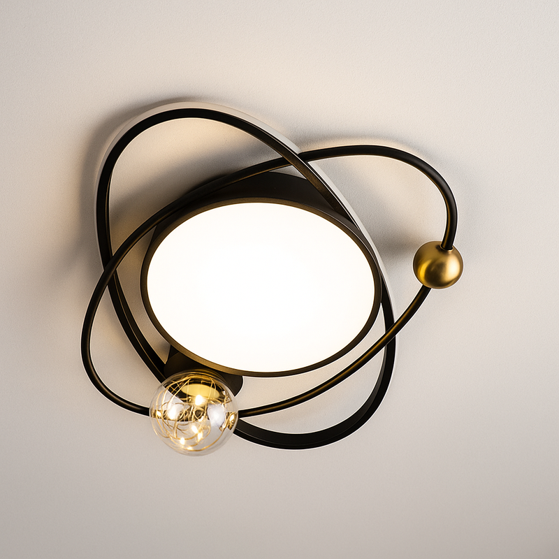 Стельова люстра чорна L-55 cm Led Black Orbit 251118-100006506