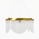 Підвісна люстра золота D-80 cm E14*6 Gold Luxury 251188-100006515