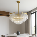 Підвісна люстра золота D-60 cm E14*11 Gold Luxury 251188-100006517