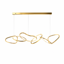 Люстра підвісна Circle Gold 4 та 5 кілець L-100 cm / L-120 cm / L-150 cm 3000K-6000K 250618-100005043