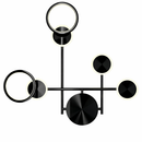 Настінний світильник чорний глянцевий L-62 cm Led 28W Black glossy Molecular 260119-100007017