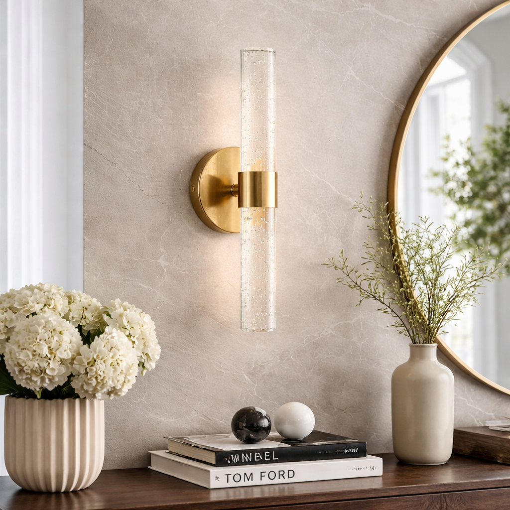 Настінний світильник золотий H-39.5 cm Led France Gold Relief 260222-100007413