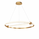 Підвісна люстра золота D-40 cm / D-60 cm / D-80 cm Led 3000K-5000K Gold Symbol 260222-100007414