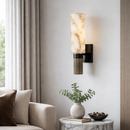 Настінний світильник з мармуровим плафоном H-37 cm E14 Marble 260118-100007024