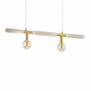 Підвісна люстра золота L-115 cm Led 28W 3000K Gold Tron 260222-100007415