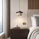 Підвісний світильник H-15 cm Е27 Wood+Beige Half 260218-100007421