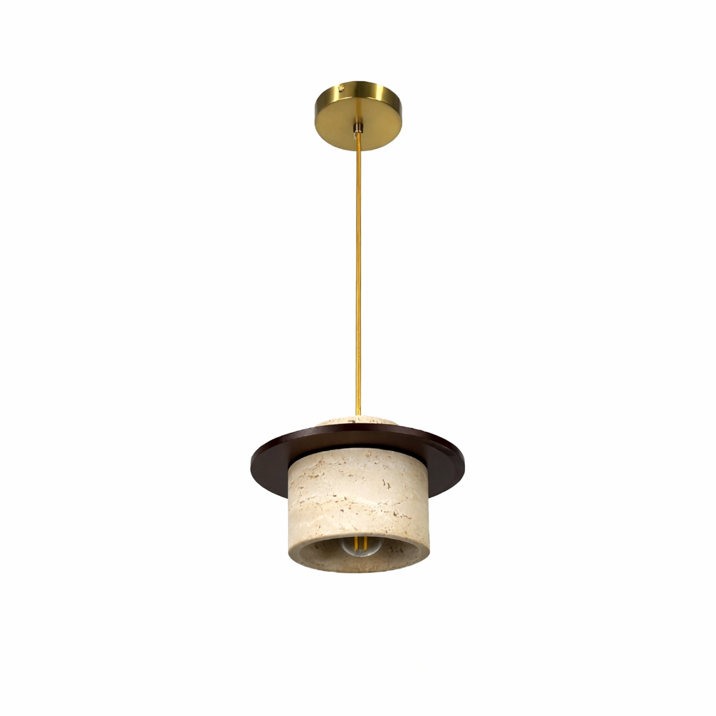 Підвісний світильник H-15 cm Е27 Wood+Beige Half 260218-100007421