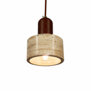 Підвісний світильник H-18 cm Е27 Wood+Beige Half 260218-100007423