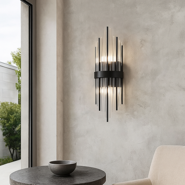 Настінний світильник чорний H-60 cm E14 Black Empire 251188-100006520