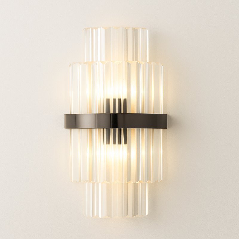 Настінний світильник чорний H-58 cm E14 Black Cordelia 251188-100006522