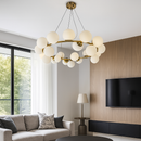 Підвісна люстра золота D-100 cm E27*25 Gold Modo 251188-100006524