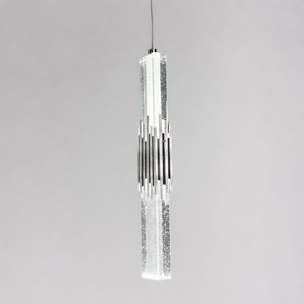 Підвісний світильник срібний Led 3.5W Chrome Tube 260119-100007002