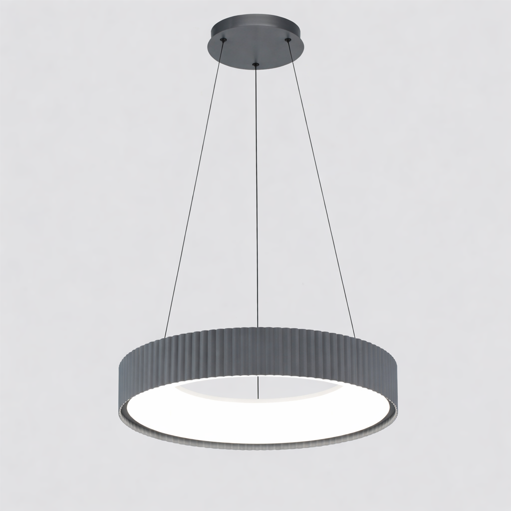 Підвісні люстри сірі D-40 cm / D-50 cm Led 3000K-6500K Grey 260322-100007622
