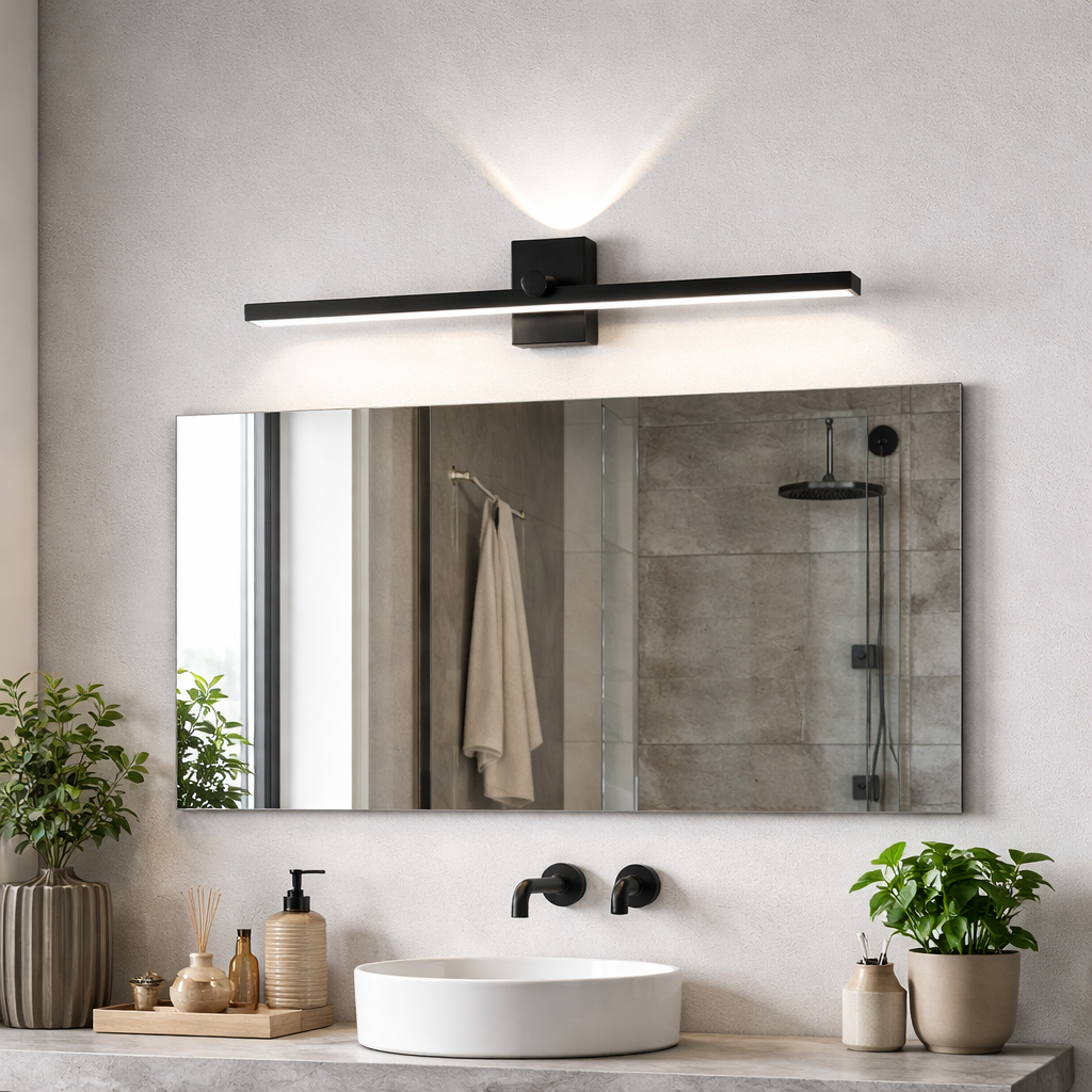 Настінний світильник чорний L-60 cm Led 10W 4000K Black Line 260118-100007039