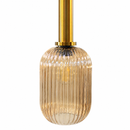 Підвісний світильник бурштиновий D-13 cm E27 Amber+Gold Garden lamp 260766-100008346